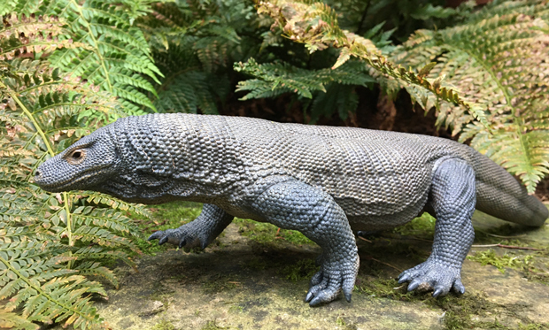 Rebor Komodo dragon 1:6 scale replica. A species of monitor lizard.