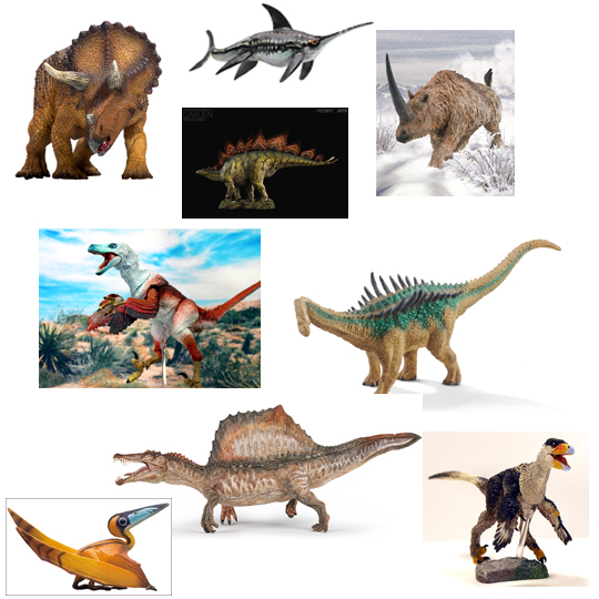 A large number of prehistoric animal models added to Everything Dinosaur's huge range.