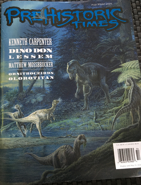 Prehistoric Times magazine (issue 132).