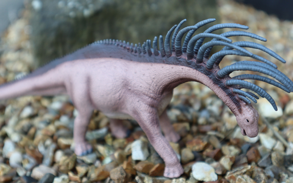 The CollectA Deluxe 1:40 scale Bajadasaurus dinosaur model.