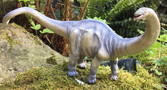 A Mojo Fun Brontosaurus dinosaur model (new for 2020)