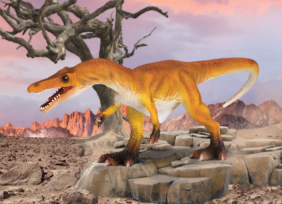 Mojo Baryonyx deluxe dinosaur model.