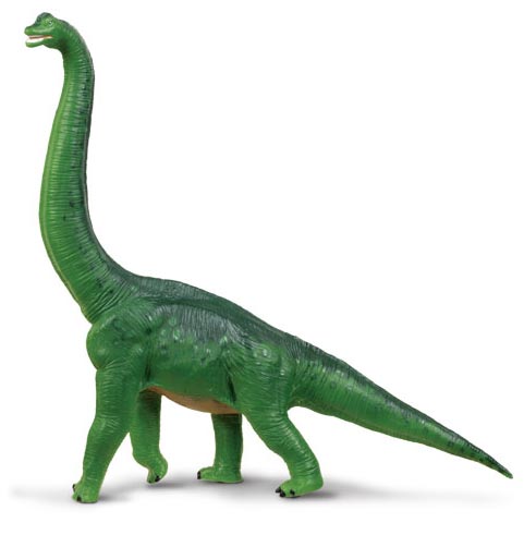 Wild Safari Brachosaurus dinosaur model.