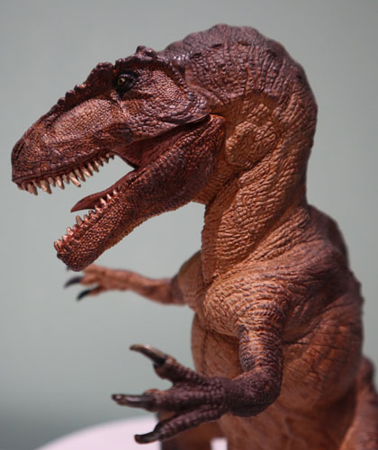 Papo Giganotosaurus dinosaur model.