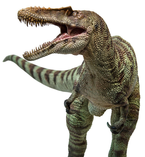 PNSO Qianzhousaurus dinosaur model.