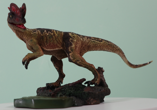 ITOY Studio Dilophosaurus dinosaur model.