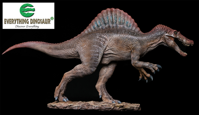 The W-Dragon Spinosaurus dinosaur model.