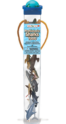 The Safari Ltd prehistoric sharks toob.