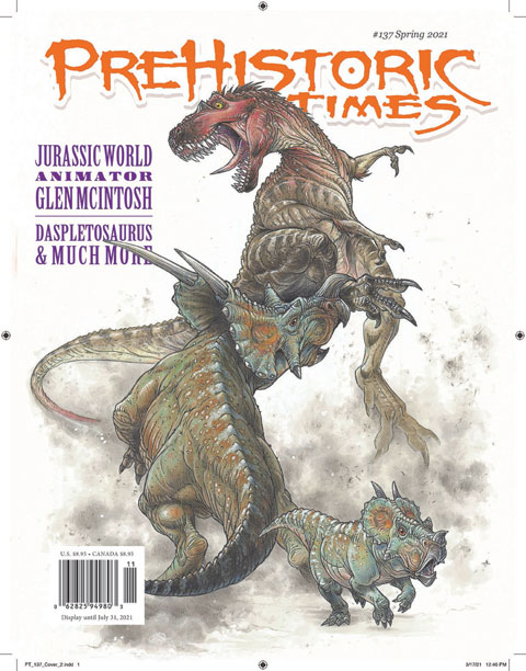 Prehistoric Times Front Cover Spring 2021