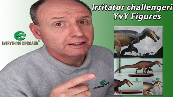 YvY Figures Irritator challengeri dinosaur model