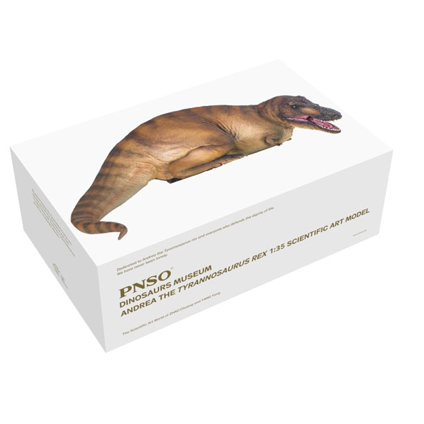 PNSO Andrea the Female T. rex packaging