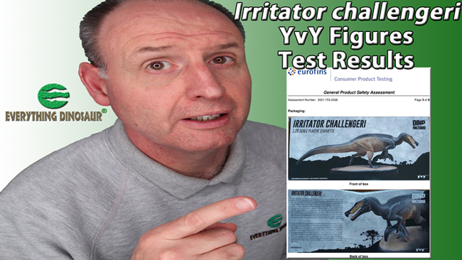 Irritator challengeri product safety tests