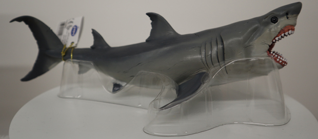 Papo Great White Shark Model Toy PERFECT Match For Jurassic World Mosasaurus!! 