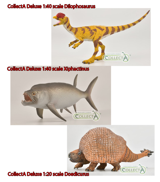 CollectA Deluxe prehistoric animal models