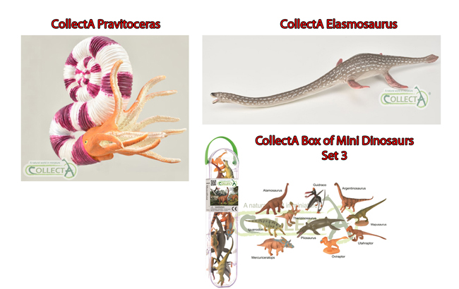 New for 2021 CollectA Prehistoric Life Models