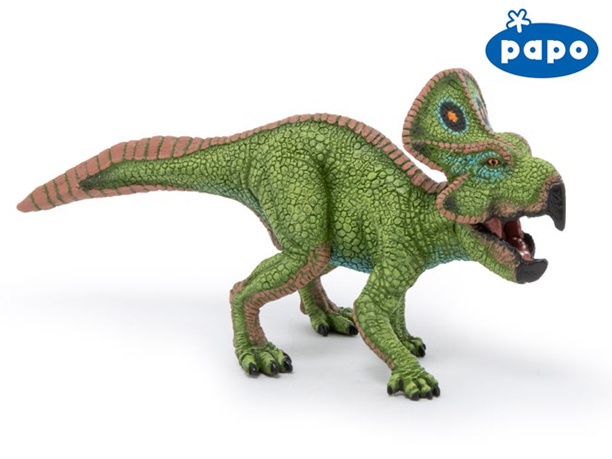 Papo Protoceratops dinosaur model.