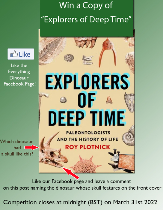 Win a copy of "Explorers of Deep Time"
