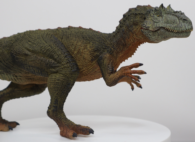 Rebor Saurophaganax dinosaur model (jungle colour scheme)