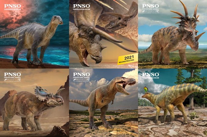 New PNSO dinosaur models (2022)