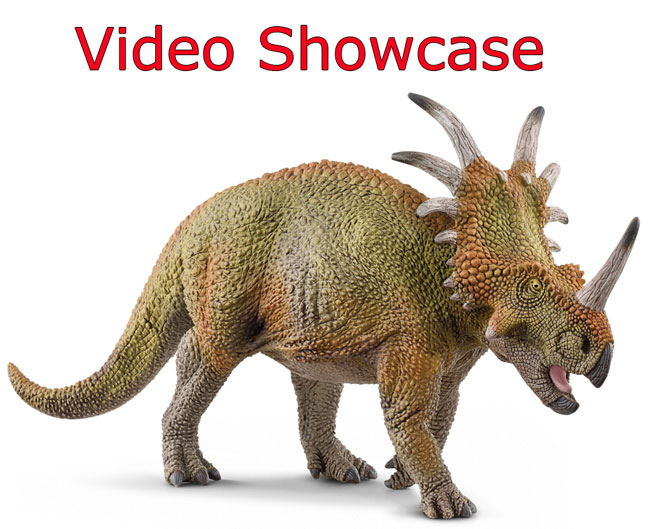 Schleich Styracosaurus video showcase