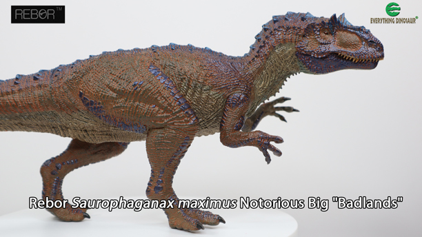 Rebor Saurophaganax in the "Badlands" colour scheme, the product video showcase.
