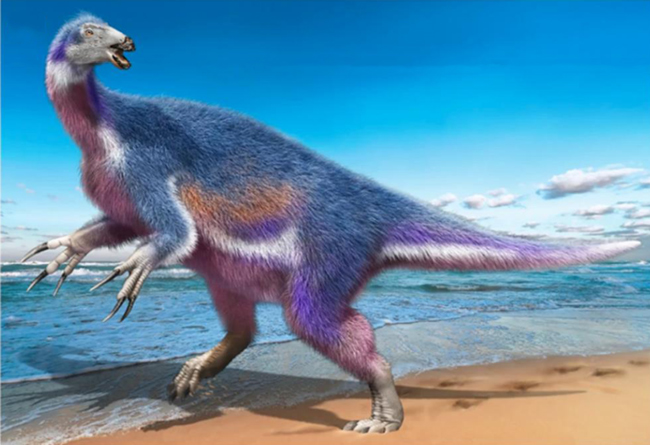 Paralitherizinosaurus japonicus life reconstruction