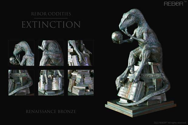 Rebor Oddities "Extinction" Renaissance Bronze
