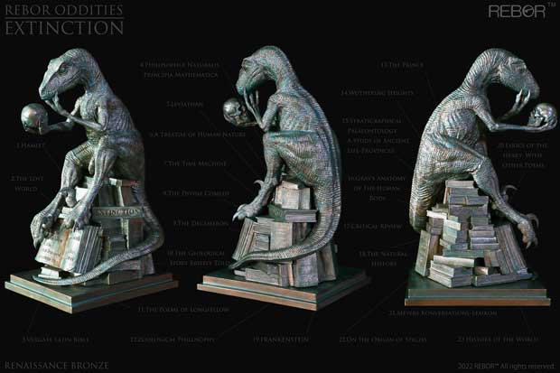 Rebor Oddities "Extinction" Renaissance Bronze