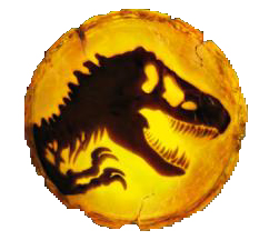 The Tyrannosaurus rex icon from "Jurassic World Dominion"