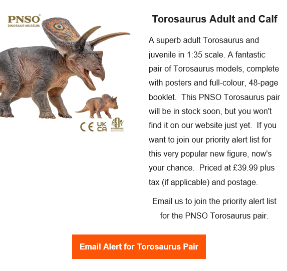 Email alert for Torosaurus pair.