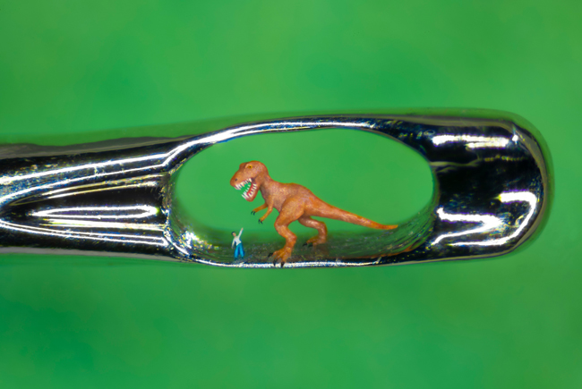 Microscopic T. rex Model