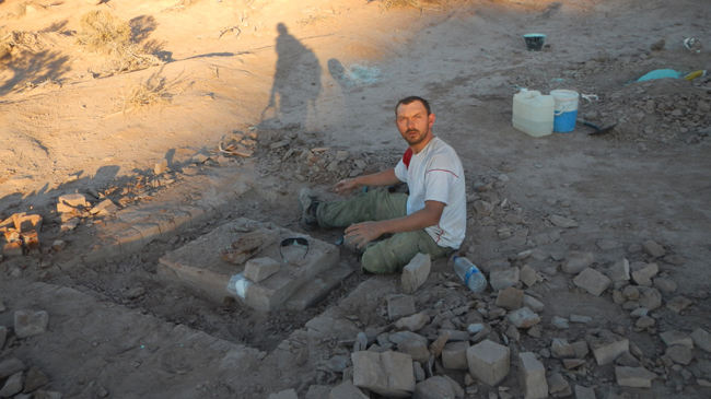Jakapil kaniukura excavation site.
