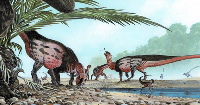 Tenontosaurus Life Reconstruction