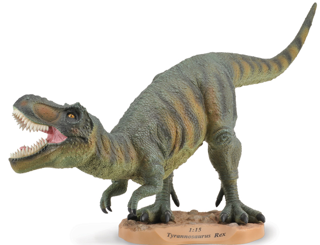 CollectA 1:15 scale T. rex dinosaur model.