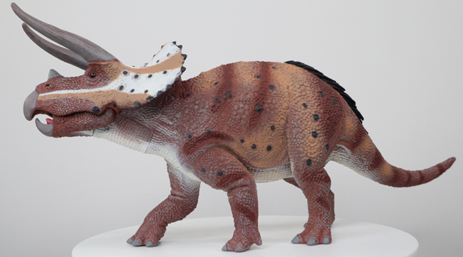 CollectA Triceratops horridus 1:40 scale model.