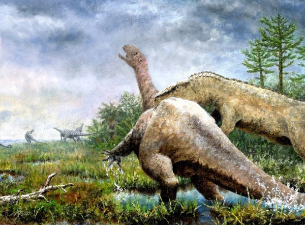 Tuebingosaurus life reconstruction.