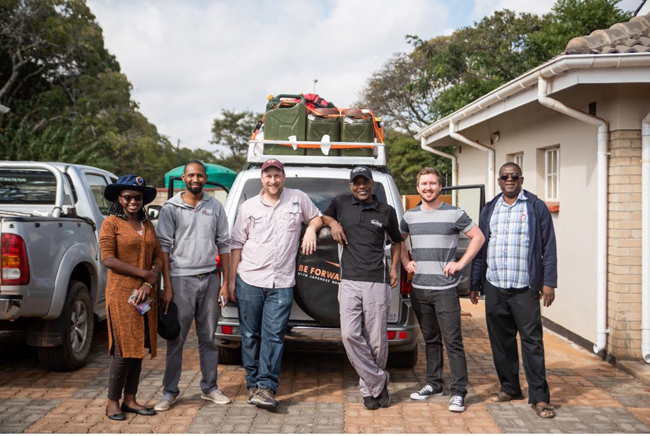 2019 expedition team in Harare (Zimbabwe)