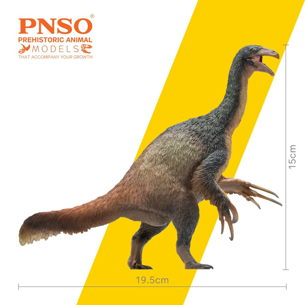 PNSO Qingge the Therizinosaurus measurements.