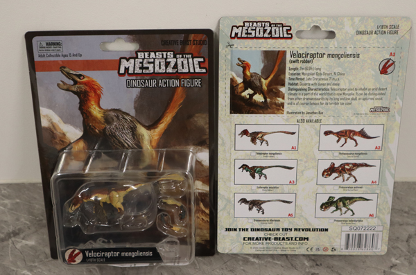 Beasts of the Mesozoic 1:18 scale figures