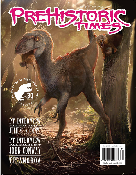 "Prehistoric Times" magazine.