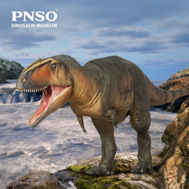 PNSO Lucas the Giganotosaurus dinosaur model (new for 2023).