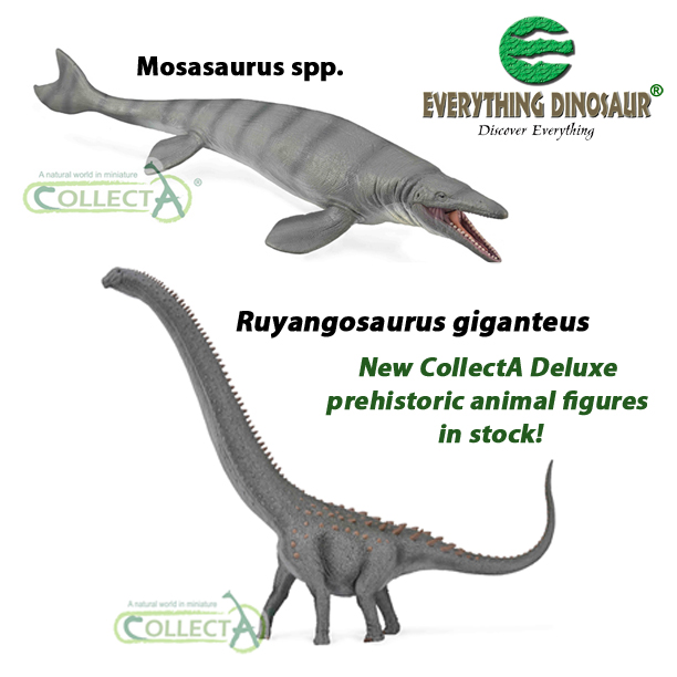 New CollectA Deluxe figures in stock at Everything Dinosaur.