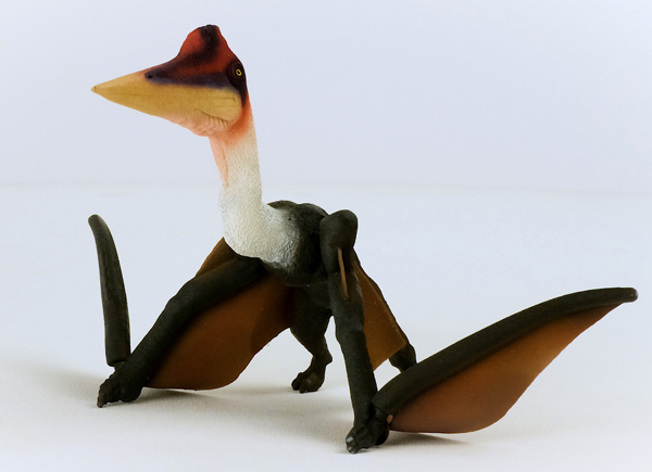 Schleich Quetzalcoatlus video short explains the function of the jointed wings.