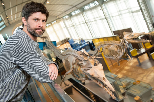 Palaeontologist Olivier Lambert