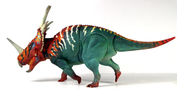 The stunning Beasts of the Mesozoic Styracosaurus dinosaur model.