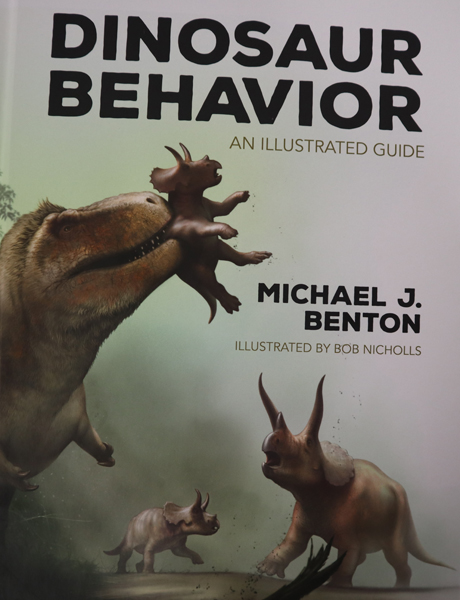 "Dinosaur Behavior" front cover.