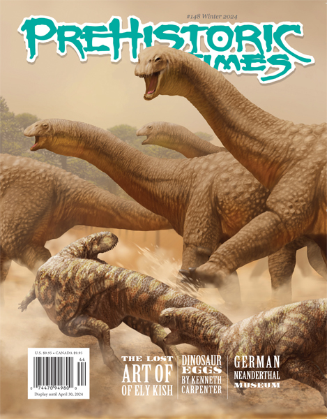 "Prehistoric Times" winter edition 2024.
