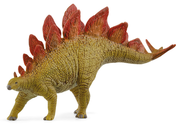 The new for 2024 Schleich Stegosaurus dinosaur model.