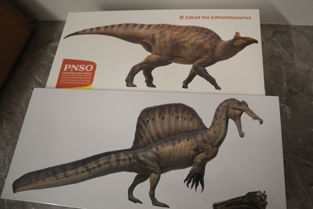 PNSO dinosaur models (Aymen and Zabad).