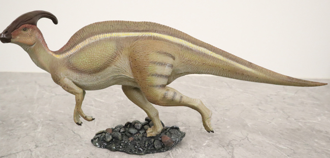 Nanmu Studio Jurassic Series Parasaurolophus Nutcracker (Brown).